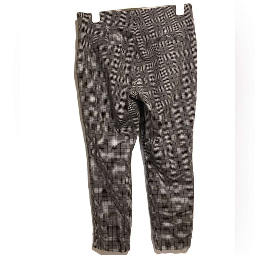 Old Navy Women’s Slacks Pants Black Plaid Sz. 14 - Picture 2 of 7